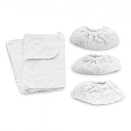 Karcher Steam Cleaner Clip On Terry Cotton Cloth Set - SC1 SC2 SC3 SC4 SC5 SG4/2 SG4/4 | 6.960-019.0